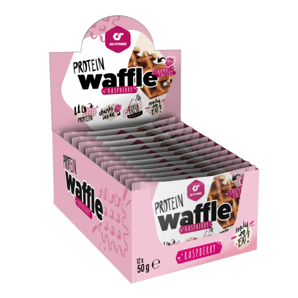 Go Fitness Protein Waffle 12 x 50g